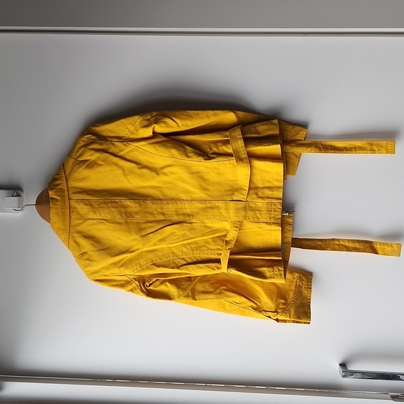 Mango Bright Cotton Tie Jacket - Picture 8 of 8